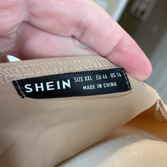 SHEIN tan cardigan long - Picture 4 of 4